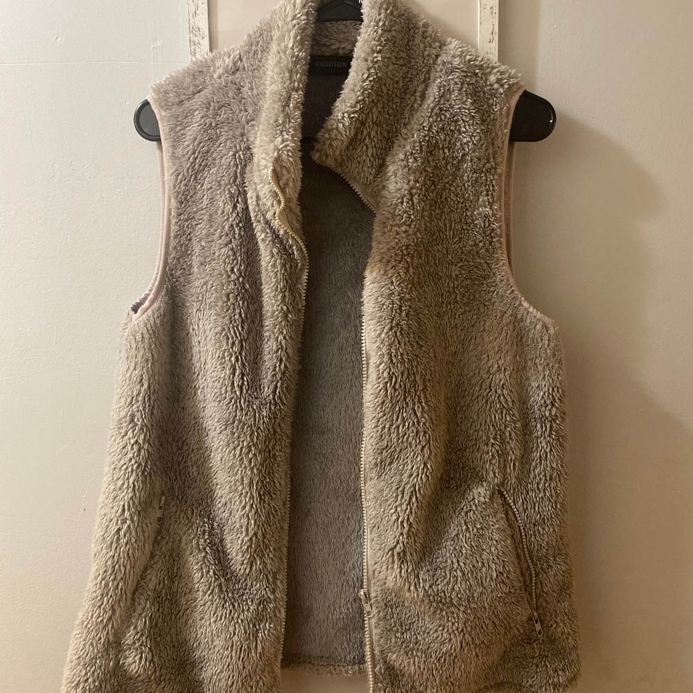 Furry vest